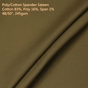 polyester cotton spandex fabric polyester cotton spandex fabric